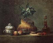 Jean Baptiste Simeon Chardin Round cake